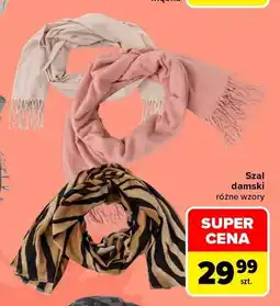 Carrefour Szal damski oferta