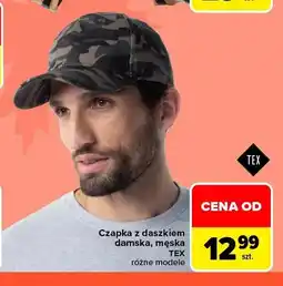 Carrefour Czapka z daszkiem damska TEX oferta