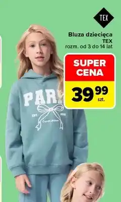 Carrefour Bluza dziecięca TEX oferta