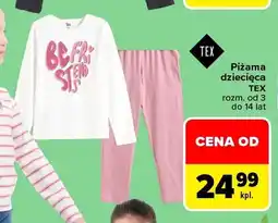 Carrefour Piżama dziecięca TEX oferta