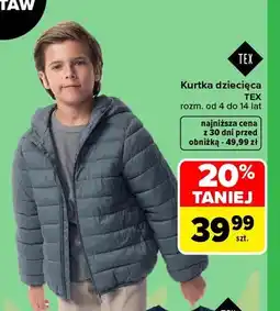 Carrefour Kurtka dziecięca TEX oferta