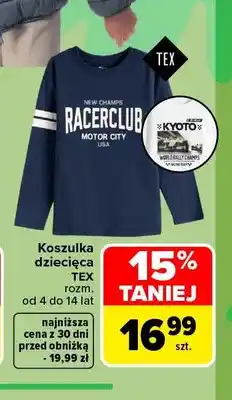 Carrefour Koszulka dziecięca TEX oferta