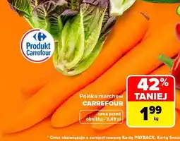 Carrefour Marchew polska Carrefour oferta