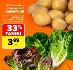 Carrefour Sałata rzymska mini polska Carrefour oferta