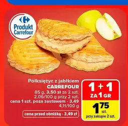 Carrefour Półksiężyc z jabłkiem Carrefour oferta