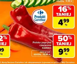 Carrefour Papryka czerwona Ramiro polska Carrefour oferta