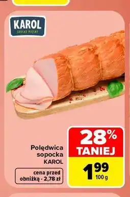 Carrefour Polędwica sopocka Karol oferta