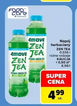 Carrefour Napój herbaciany Vitamin Green Tea Yuzu Flavour 4Move Zen oferta