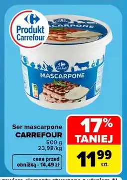Carrefour Ser mascarpone Carrefour oferta