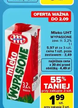 Carrefour Mleko UHT 3,2% oferta