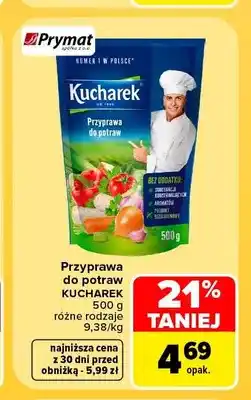 Carrefour Przyprawa do potraw Kucharek oferta