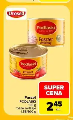 Carrefour Pasztet drobiowy Podlaski oferta