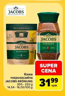 Carrefour Kawa rozpuszczalna Jacobs Krönung oferta