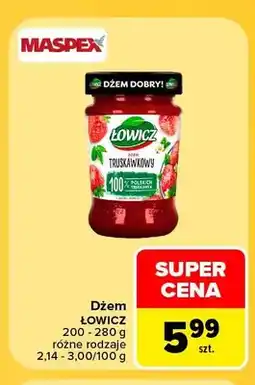 Carrefour Dżem Łowicz oferta