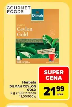 Carrefour Herbata Dilmah Ceylon Gold oferta