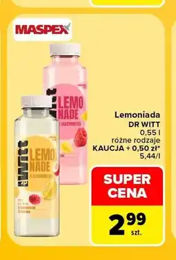 Carrefour Lemoniada Dr Witt Cytryna oferta
