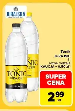 Carrefour Tonik Jurajska Tonic classic zero oferta