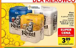 Carrefour Piwo Kozel 4-pak oferta