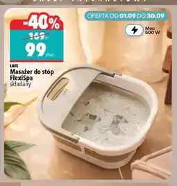 Biedronka Masażer do stóp Lafe FlexiSpa składany oferta
