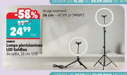 Biedronka Lampa pierścieniowa LED Goldlux Sanico do selfie 26 cm USB oferta