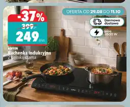 Biedronka Kuchenka indukcyjna Hoffen 2 palniki czarna oferta