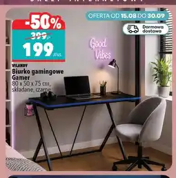 Biedronka Biurko gamingowe Vilandy Gamer oferta