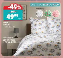 Biedronka Pościel Homla 220x200 cm oferta