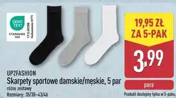 ALDI Skarpety sportowe damskie/męskie, 5 par UP2FASHION oferta