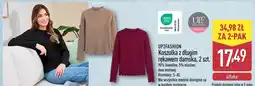 ALDI UP2FASHION Koszulka z długim rękawem damska, 2 szt oferta
