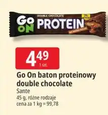 E.Leclerc Baton double chocolate Sante Go On! Protein oferta