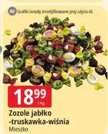 E.Leclerc Cukierki musss jabłko & wiśnia truskawka Zozole oferta
