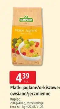 E.Leclerc Płatki jęczmienne błyskawiczne Kupiec oferta