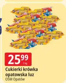 E.Leclerc Cukierki krówka mleczna Krówka Opatowska oferta