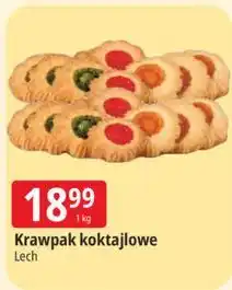 E.Leclerc Ciastka koktajlowe Krawpak oferta