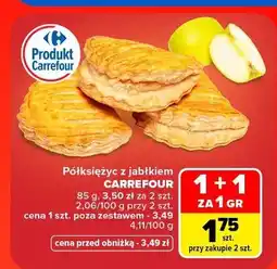 Carrefour Półksiężyc z jabłkiem Carrefour oferta