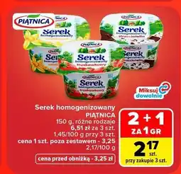 Carrefour Serek homogenizowany waniliowy Piątnica oferta