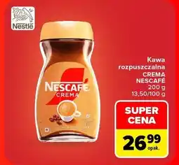Carrefour Kawa Nescafe Crema oferta