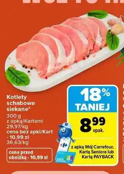 Carrefour Schab plastry oferta