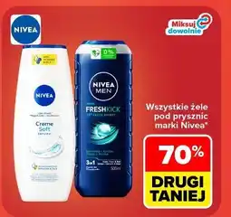 Carrefour Żel pod prysznic Nivea Creme Soft oferta