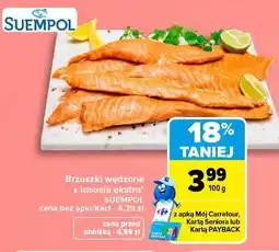 Carrefour Brzuszki z łososia Suempol oferta