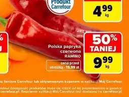 Carrefour Papryka ramiro czerwona oferta