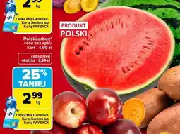 Carrefour Arbuz polska oferta