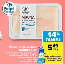 Carrefour Miruna nowozelandzka filet Carrefour Targ Świeżości oferta