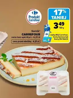 Carrefour Sernik Carrefour Targ Świeżości oferta