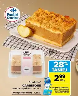 Carrefour Szarlotka Carrefour Targ Świeżości oferta