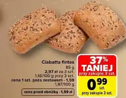 Carrefour Ciabata fitness oferta