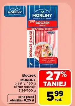 Carrefour Boczek parzony Morliny oferta