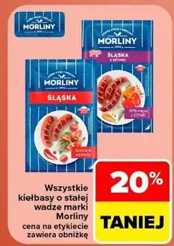 Carrefour Kiełbasa śląska z szynki Morliny oferta