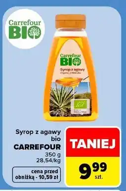 Carrefour Syrop z agawy Carrefour Bio oferta