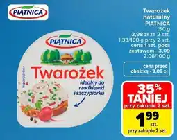 Carrefour Twarożek naturalny Piątnica oferta